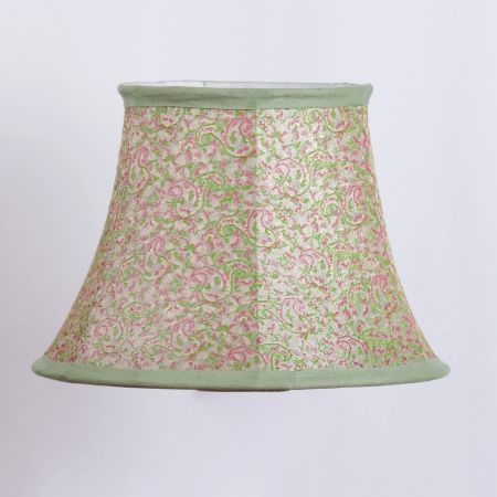 Brocade Bell Lampshade